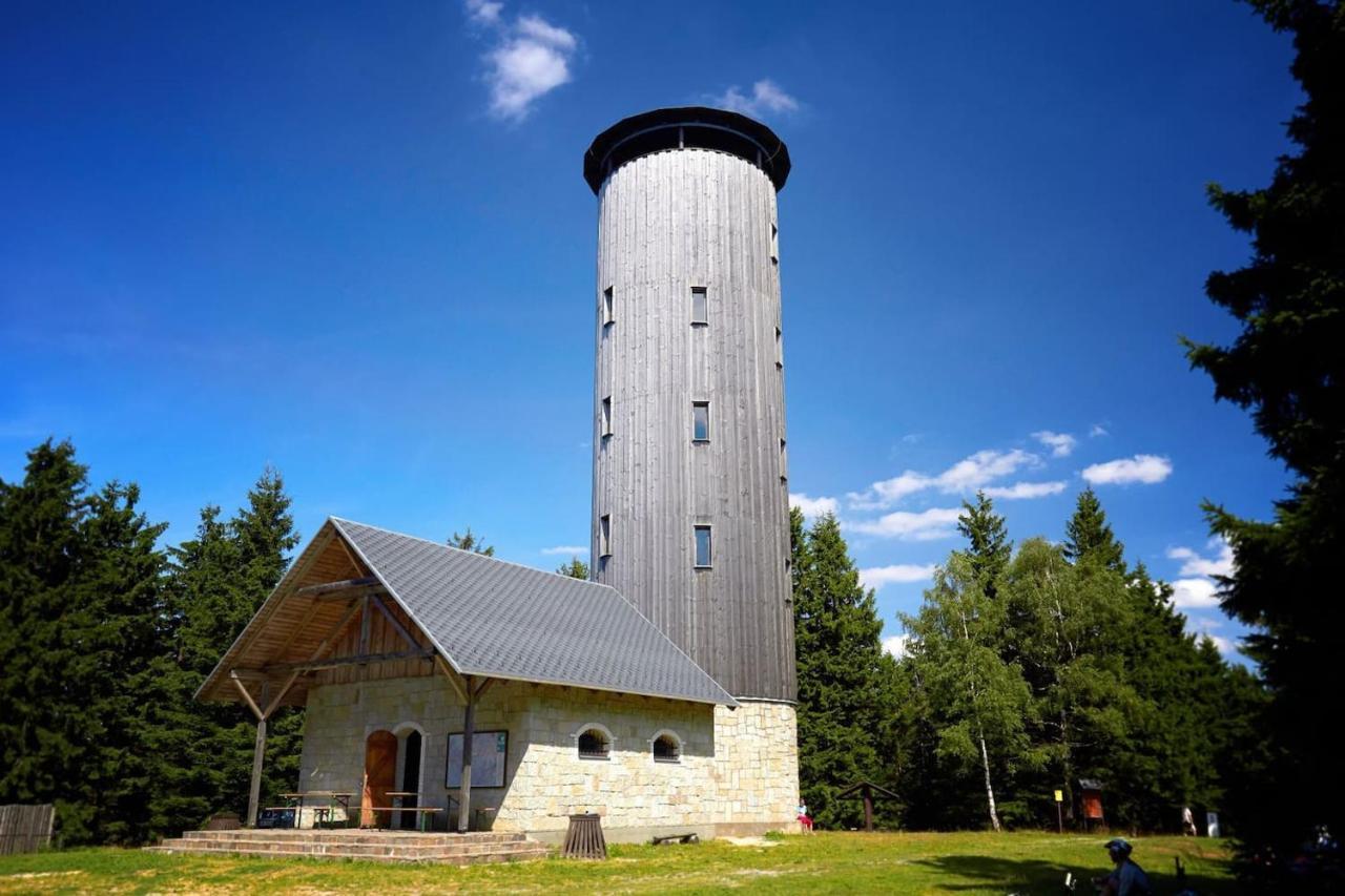 Chata Pod Rejvizem Jeseník Exteriör bild