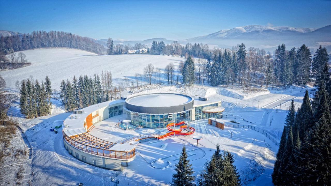 Chata Pod Rejvizem Jeseník Exteriör bild