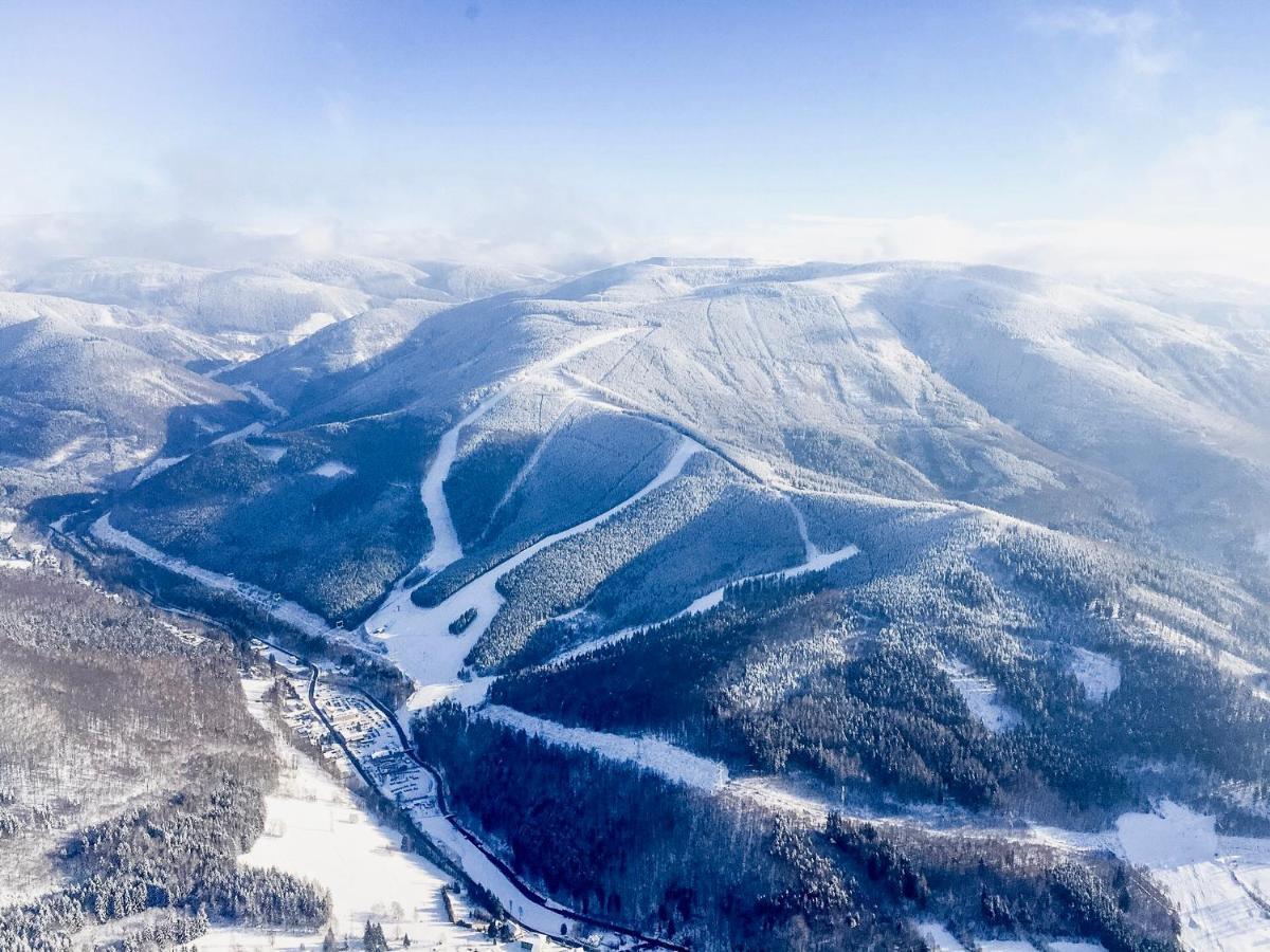 Chata Pod Rejvizem Jeseník Exteriör bild